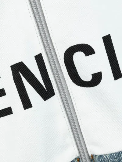 Balenciaga Zip-up Cotton And Polyester Jacket In Blue