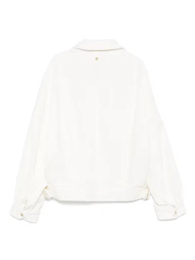 Lorena Antoniazzi Zip-up Jacket In White