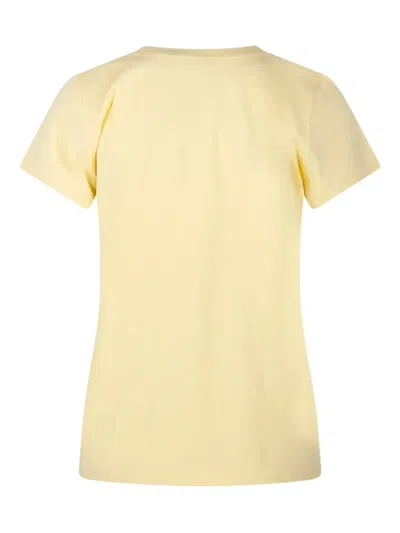 Polo Ralph Lauren Polo Pony-embroidered Cotton T-shirt In Yellow