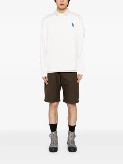 Ader Error Trs Tag Long-sleeved T-shirt In Neutrals