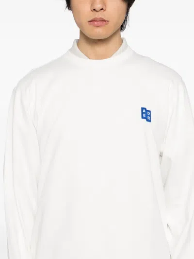 Ader Error Trs Tag Long-sleeved T-shirt In Neutrals