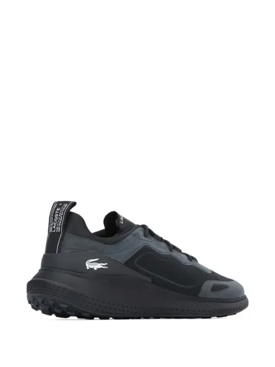 Lacoste Pull Tab Round Toe Rubber Sole Sneakers In Multi