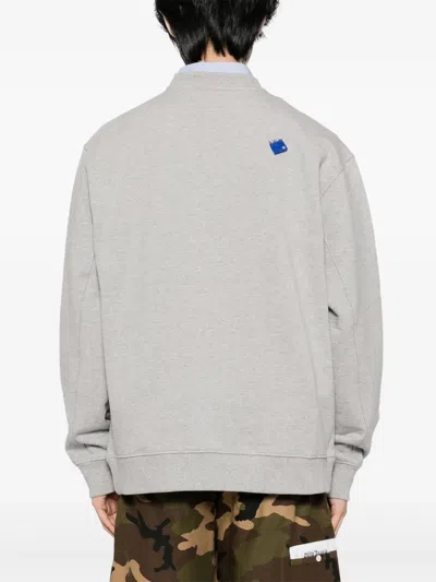 Ader Error Trs Tag Sweatshirt In Grey