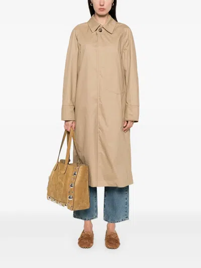 Rame Cotton Trench Coat In Neutrals