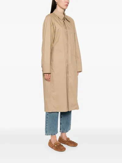 Rame Cotton Trench Coat In Neutrals