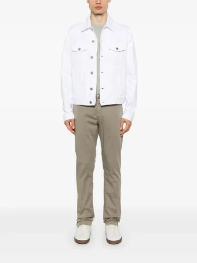 Jacob Cohen Denim Jacket In White