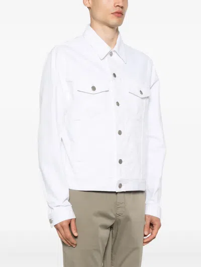 Jacob Cohen Denim Jacket In White