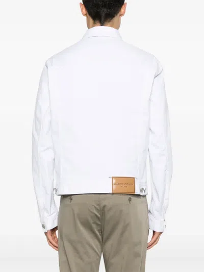 Jacob Cohen Denim Jacket In White