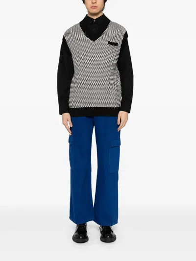 Ader Error Trs Tag 01 Shirt In Black