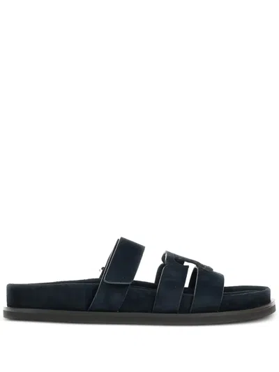 Tory Burch Ines Sport Slides In Blue