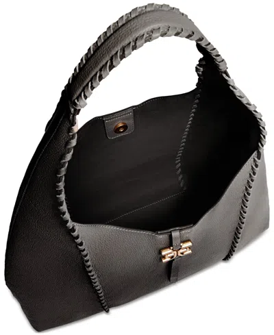 Sam Edelman Sylvia Extra Large Leather Hobo In Black