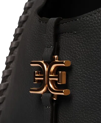 Sam Edelman Sylvia Extra Large Leather Hobo In Black