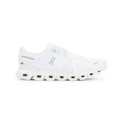 On Running Cloudtilt Sneakers With Lace-up Upper And Cloudtech Sole In White