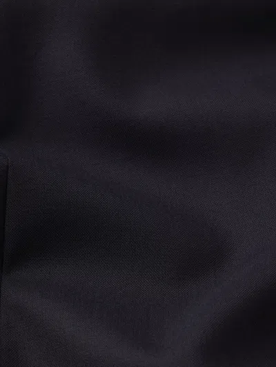 Frame Double Breasted Blazer In Blue