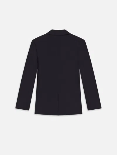 Frame Unlined Wool Blazer In Blue