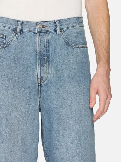 Frame Relaxed Straight Leg Jeans In Jefferson