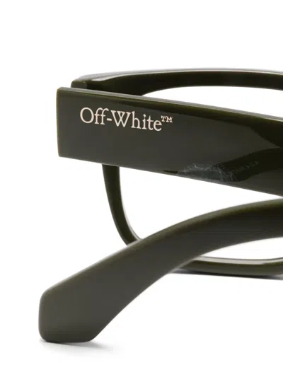 Off-white Square-frame Glasses In Gray