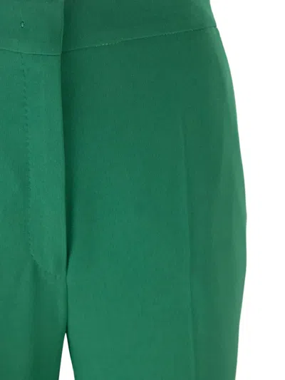 Max Mara Pantalone Cosmo Verde In Green