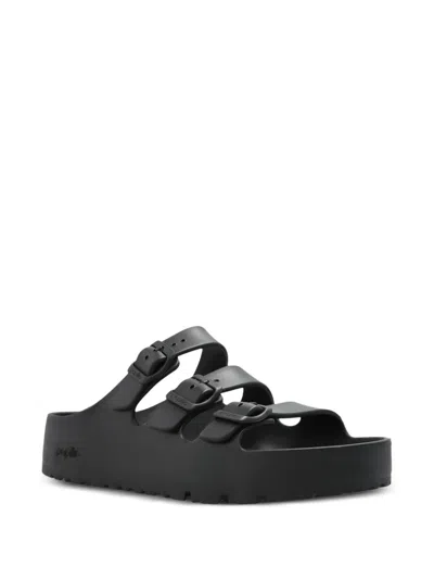 Birkenstock Florida Iii Platform Eva Fit S In Black