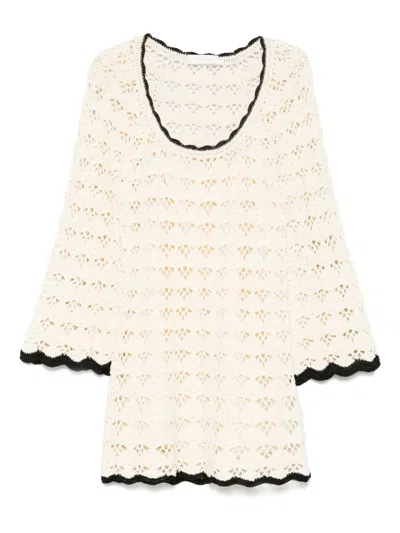 Zimmermann Rhiannon Midi Dress In Animal Print