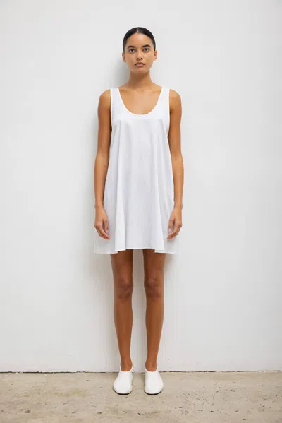 Leset Pre-order: Yoko Mini Tank Dress In White