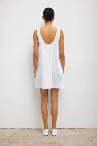 Leset Pre-order: Yoko Mini Tank Dress In White