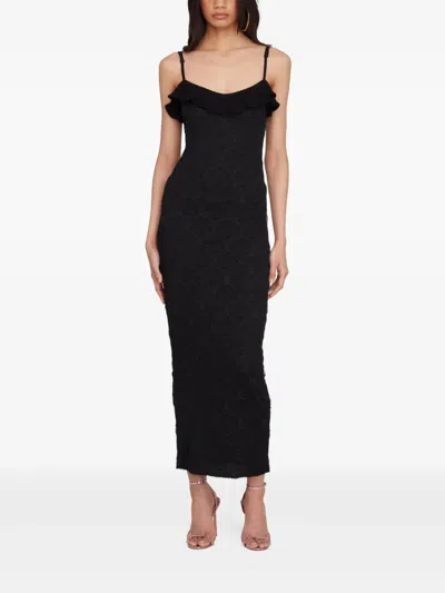 Donde Esteban Lanzarote Maxi Dress In Black