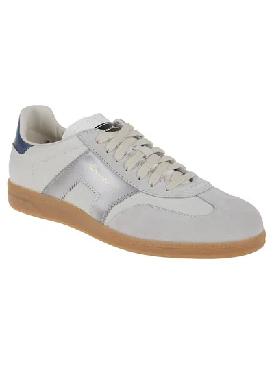 Santoni Dbs Oly Sneakers In White