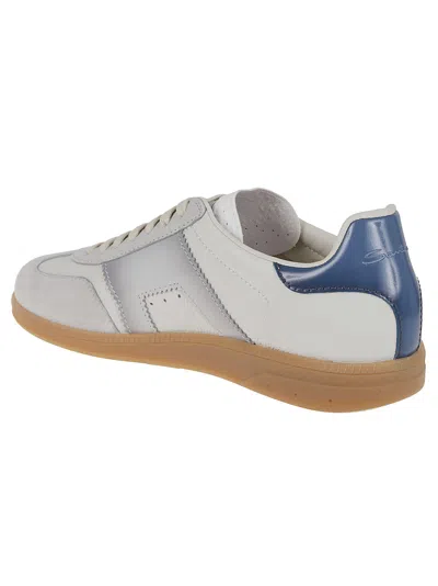 Santoni Dbs Oly Sneakers In White