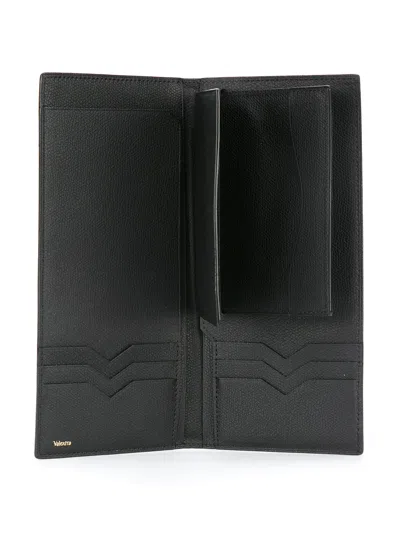 Valextra Document Holder In Black
