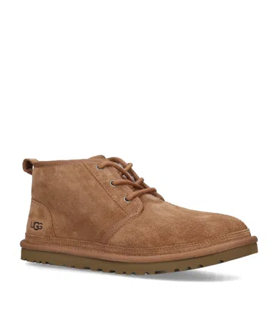 Ugg Neumel Mens Suede Casual Chukka Boots In Brown