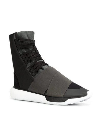 Shop Y-3 'qasa High' Hi-top Sneakers