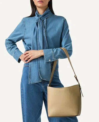 Radley London Radley Bathurst Mews Medium Ziptop Shoulder Bag In Stone