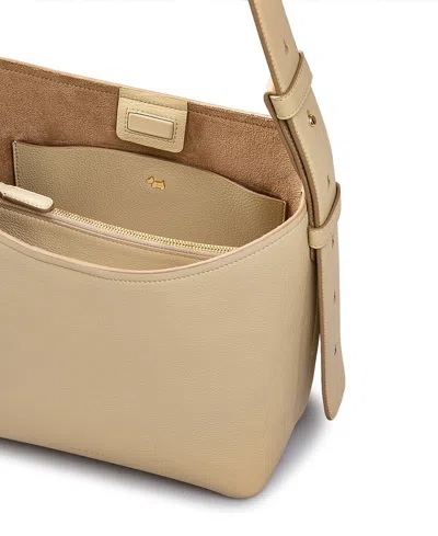 Radley London Radley Bathurst Mews Medium Ziptop Shoulder Bag In Stone