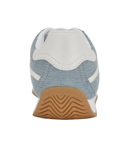Calvin Klein Women's Avyenna Retro Lace-up Sneakers In Light Blue Denim
