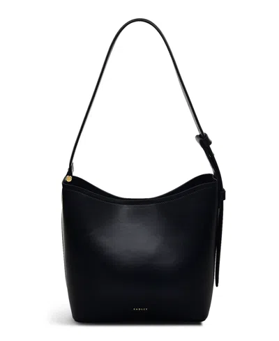 Radley London Black Medium Ziptop Shoulder Bag In Black