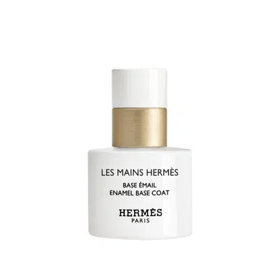 Hermes Les Mains  Enamel Base Coat, 0.5 Oz. In No Color