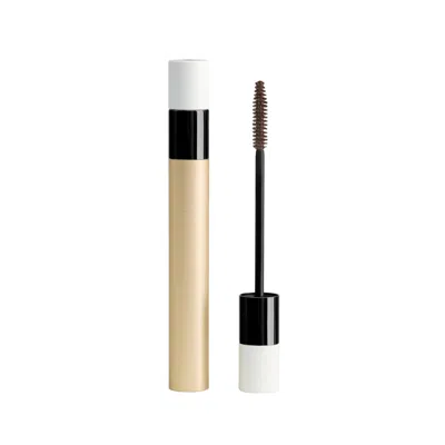 Hermes Trait D' Revitalizing Care Mascara In 02 Brun Bistre