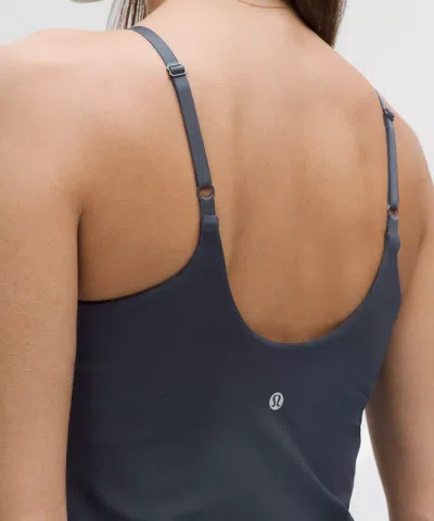 Lululemon Align High-neck Dress In True Navy In Black