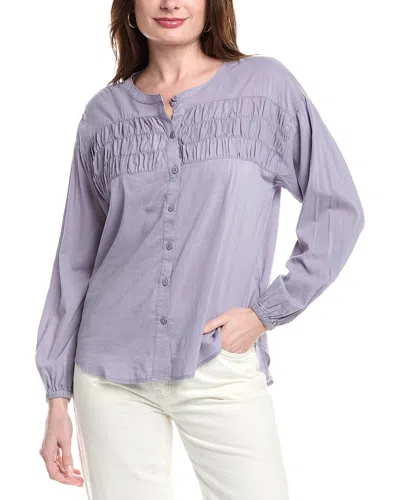 Splendid Katerina Blouse In Blue