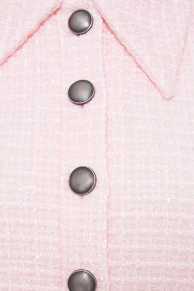 Alessandra Rich Abito In Light Pink