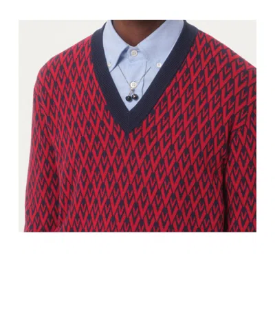 Valentino Garavani Garavani Chez Necklace In Metal And Enamel In Palladium