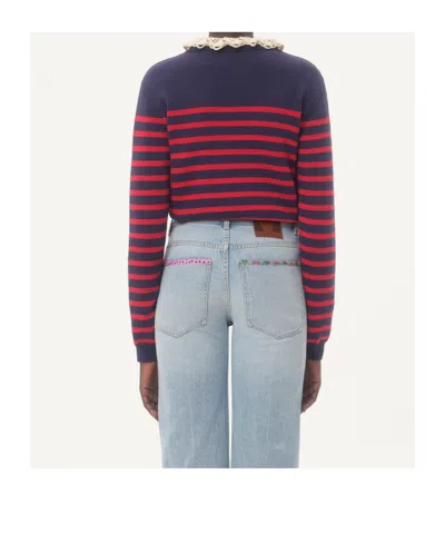 Valentino Women's Cotton Jersey | Size Small | 7b3kc67d9ke Color Bp3 In Multi