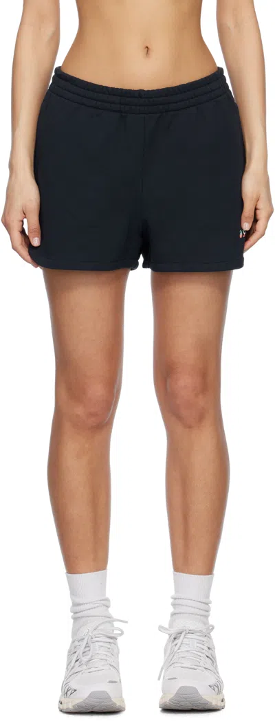 Apc Navy Asics Edition Rain Shorts In Iak Dark Navy