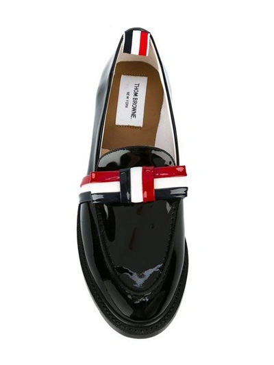 Shop Thom Browne 'bow' Loafers
