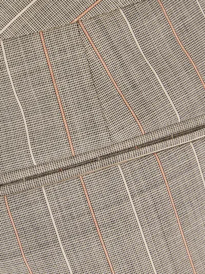 Pt Torino Wool Pants With Embroidered Pleats And Pockets In Neutral