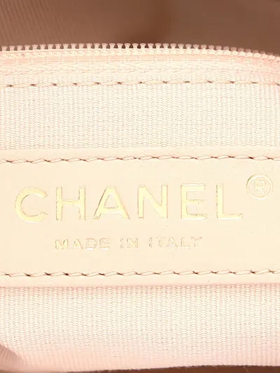 Pre-owned Chanel Leather Shoulder In Pink