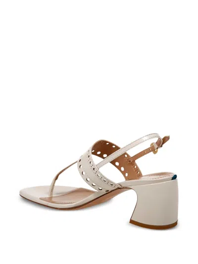 A.bocca 65mm Perforated-detail Sandals In Neutral