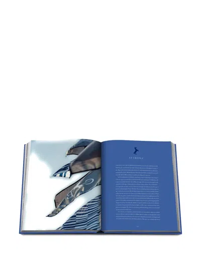 Assouline Cheval Blanc Book In Blue