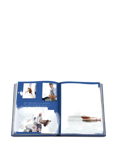 Assouline Cheval Blanc Book In Blue